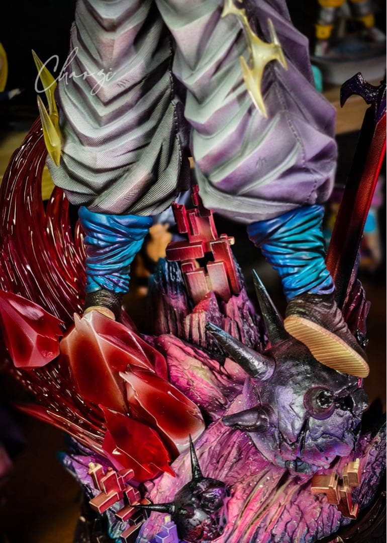 ドラゴンボールガレージキット　ゴジータ フィギュア　完成品　スケール1/6