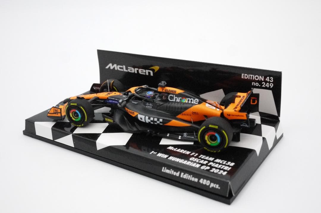 RS00641/43 マクラーレン MCL38 初優勝 O.ピアストリ