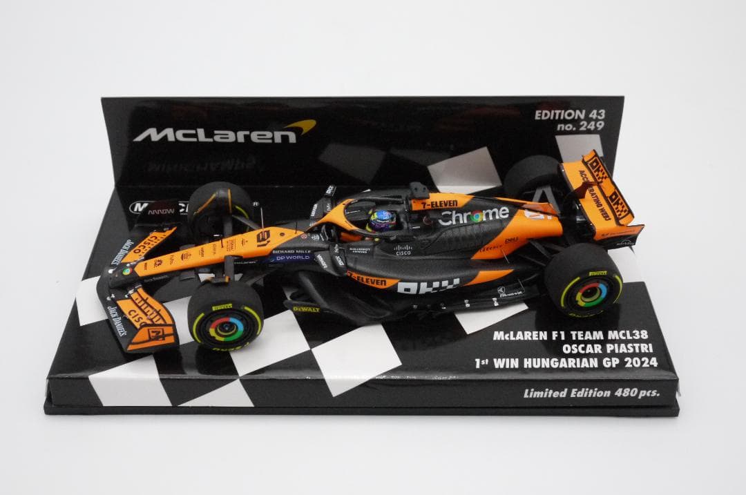 RS00641/43 マクラーレン MCL38 初優勝 O.ピアストリ