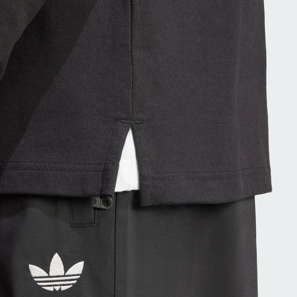 adidas RUGBY POLO LS ブラック 3XL IZ4806