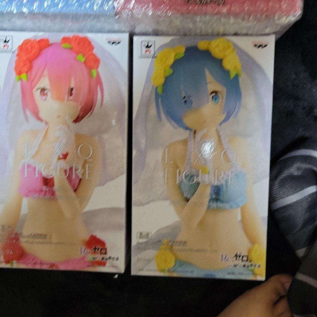 Re:ゼロ から始める異世界生活 レム　ラムフィギュアセット