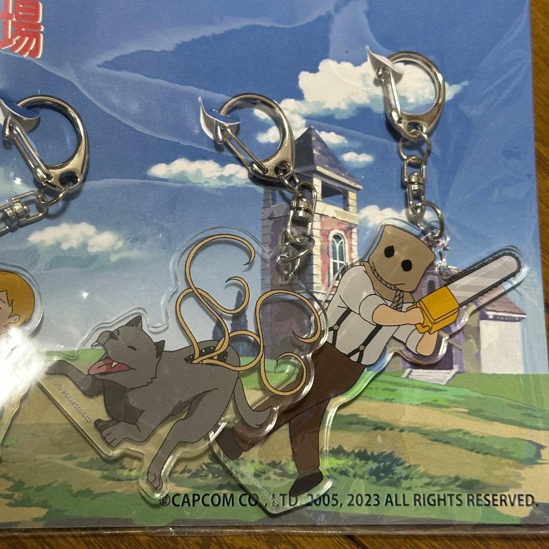 バイオハザードRE4 バイオ名作劇場 10名限定　非売品アクリルキーホルダー