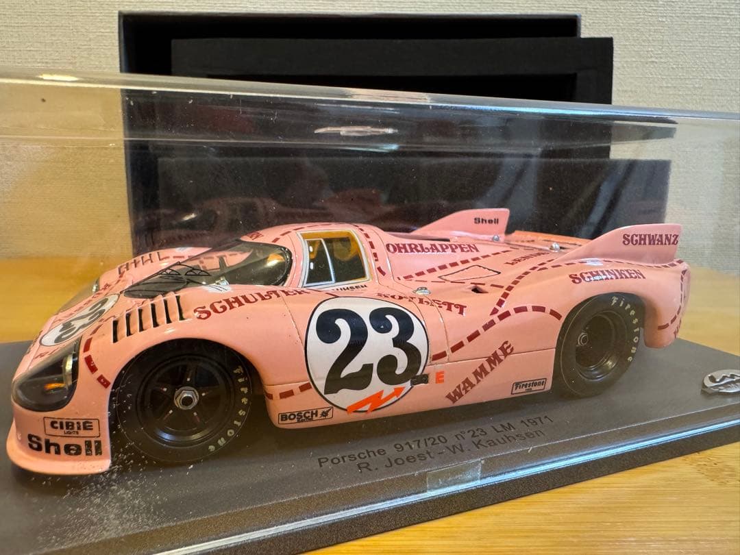 【SPARK】Porsche 917/No23 LM1971 Pink Pig