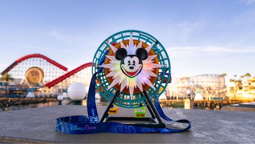 カリフォルニアディズニー25周年 ポップコーンバケット　観覧車　バケツ