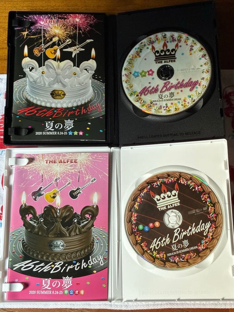 THE ALFEE 2020 夏の夢　DVDパンフレット 公式、非公式版セット