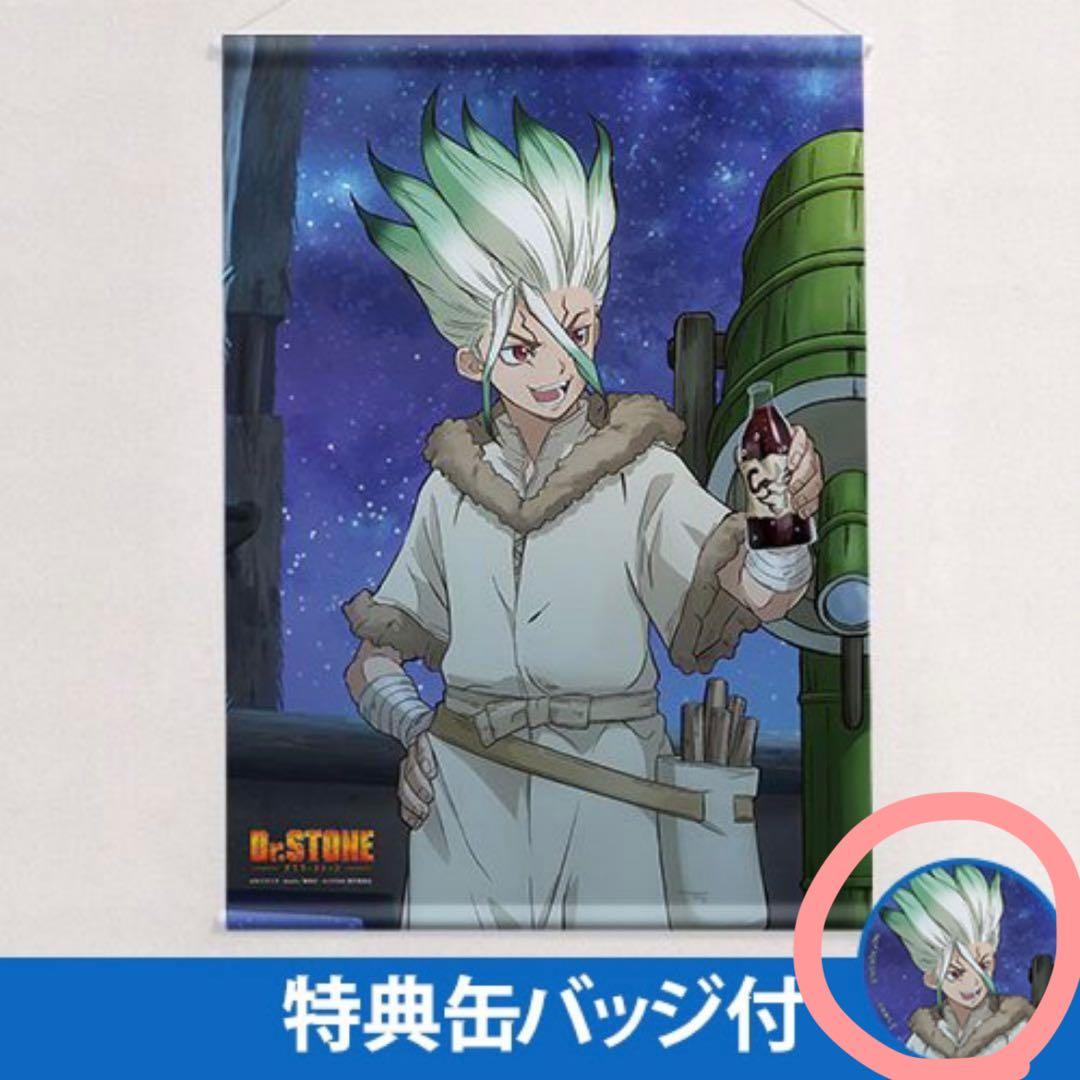 《非売品》Dr.STONE 石神千空 カーテン魂 天文台 特典 缶バッジ 希少