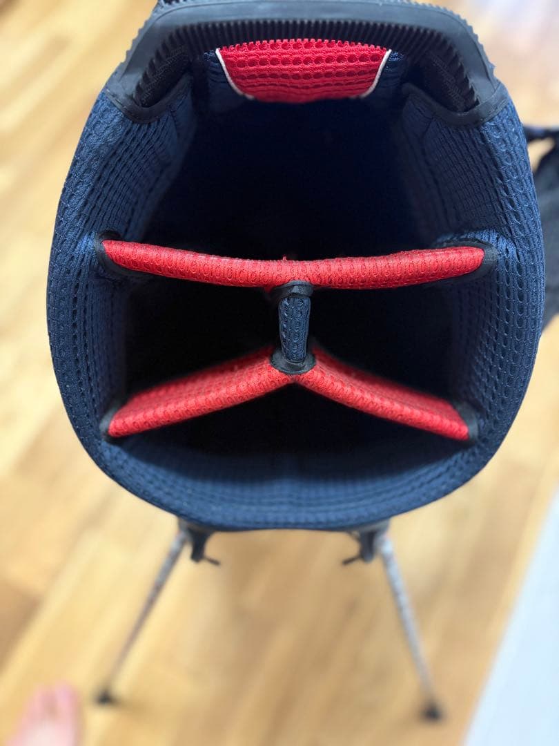 Titleist ゴルフ キャディバッグ 赤 青