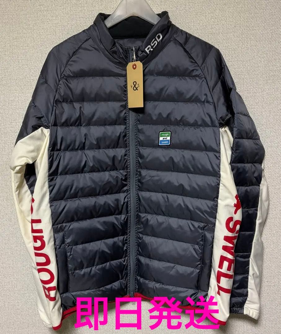 rough&swell\"JASPER JACKET”ネイビーダウンジャケットXL