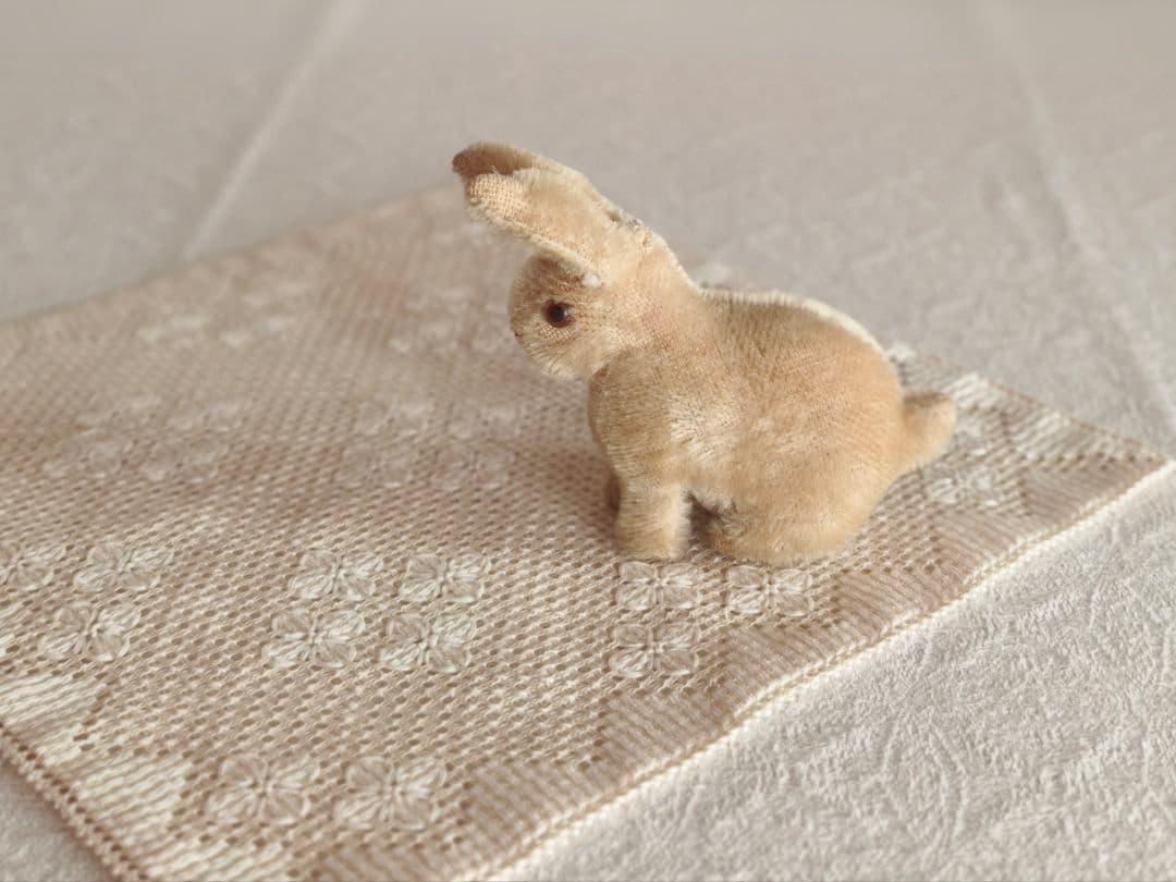 * antique rabbit ୨୧ フォルムの可愛い ウサギさん