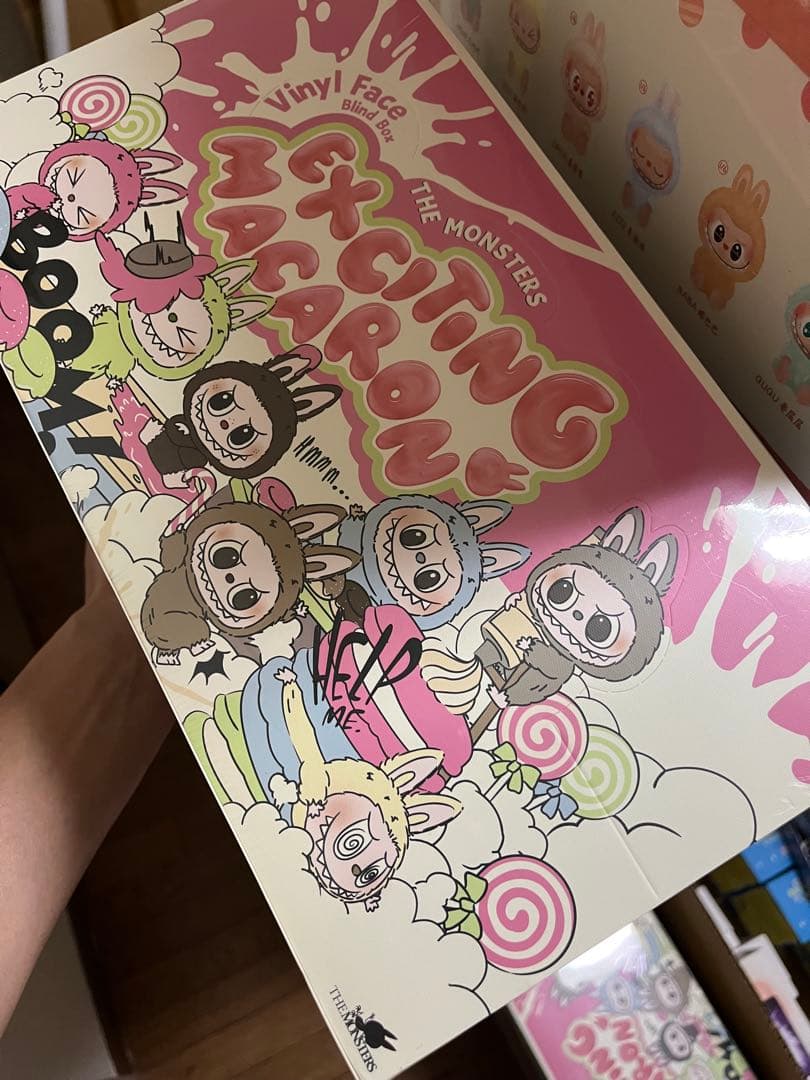 ラブブ THE MONSTERS Exciting Macaron ぬいぐるみ