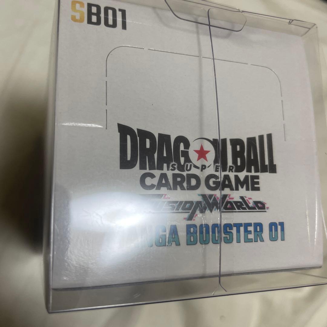 新品テープ付★ドラゴンボールカードゲーム　マンガブースター01Box