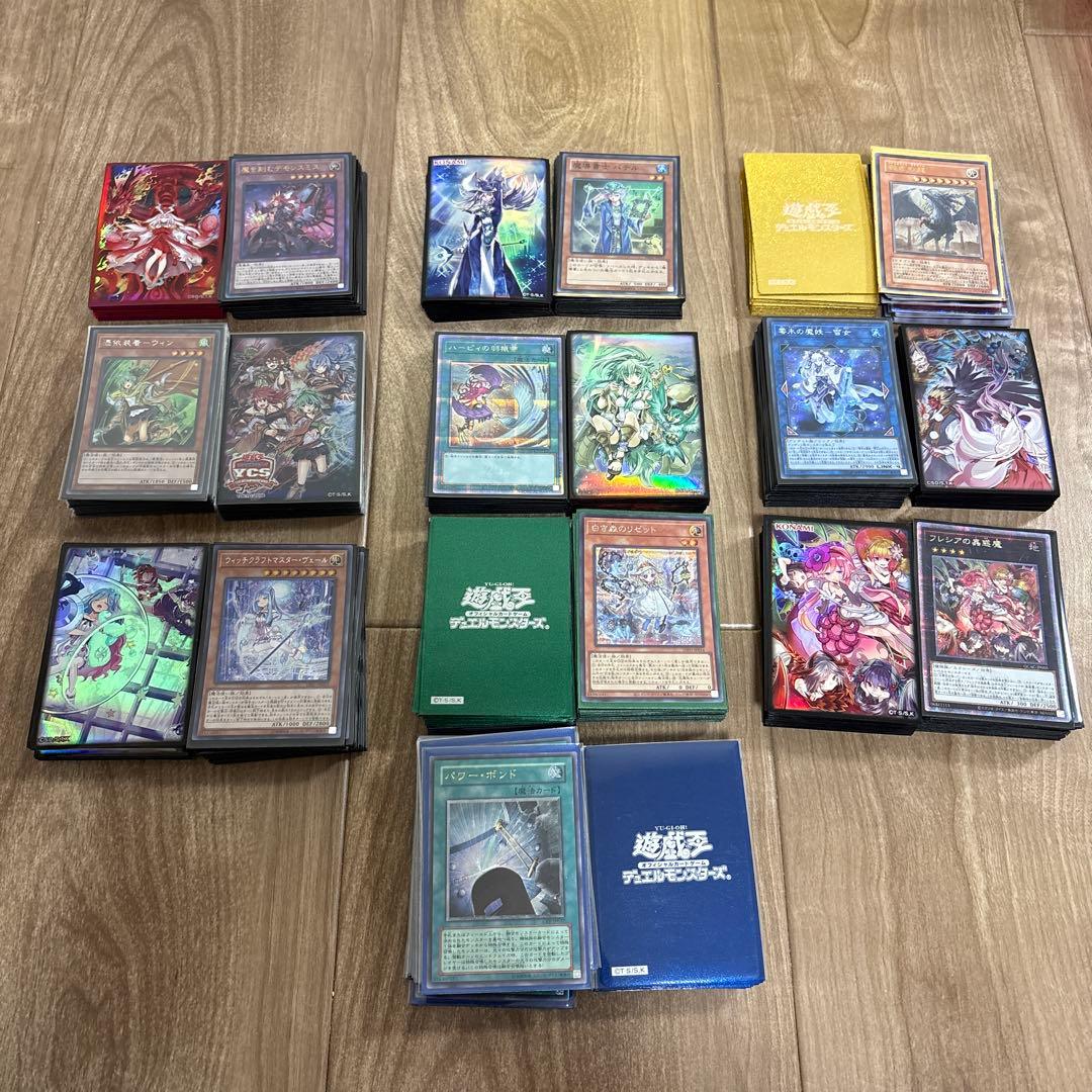 遊戯王引退まとめ売り　高レア、デッキ、レアストレージ等1000枚以上　未開封あり