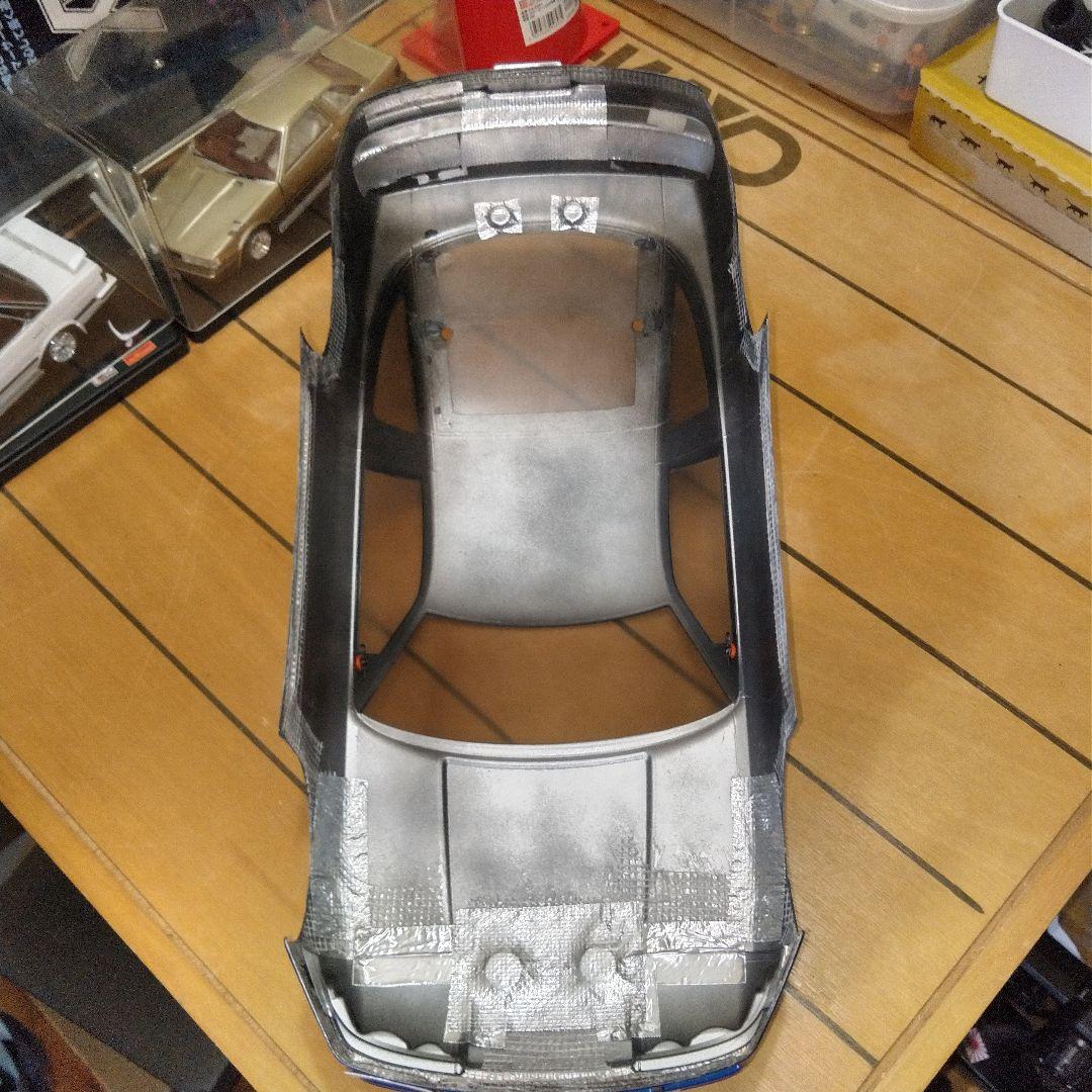 S13　シルエィティ ボディ 青 1/10　ABCホビー