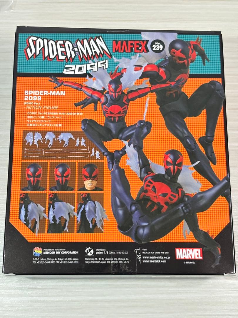 MAFEX スパイダー2099 スパイダーバース フィギュア figure