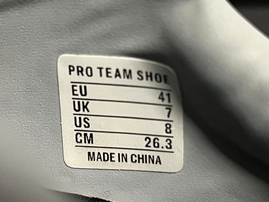 I*a様 RAPHA プロチーム シューズ 公道使用無し ホワイト サイズ41