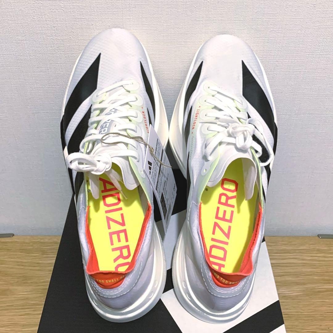 夜10時まで価格その後削除❗️貴重新品未使用26白adizero adiospro