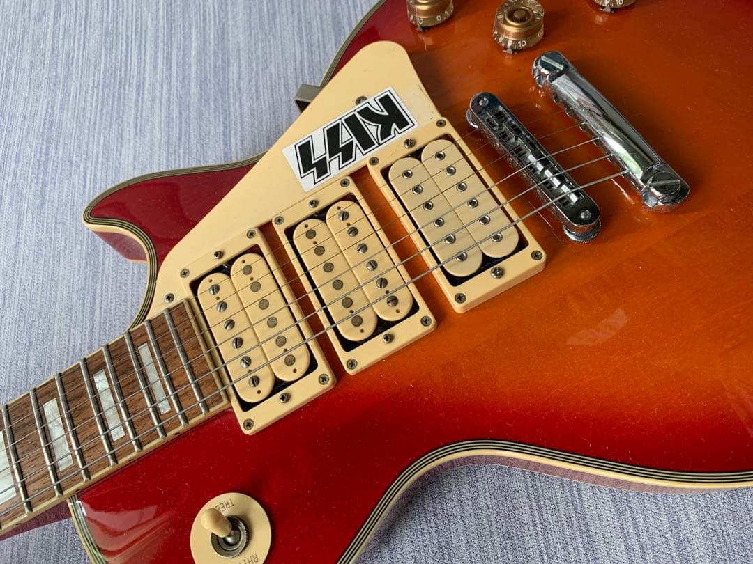 burny ace frehley レスポール　カスタム