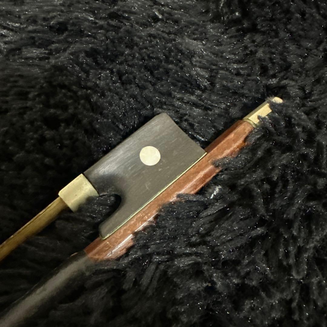 ビンテージ チェコスロバキア バイオリン 弓 弦楽器 刻印 アンティーク