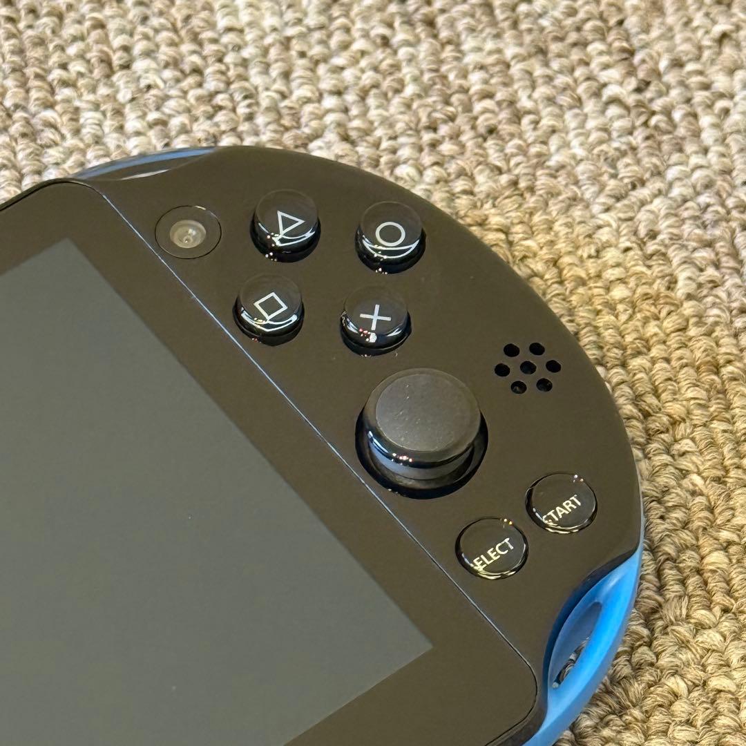【美品】PSVITA PCH-2000 ブルー/ブラック