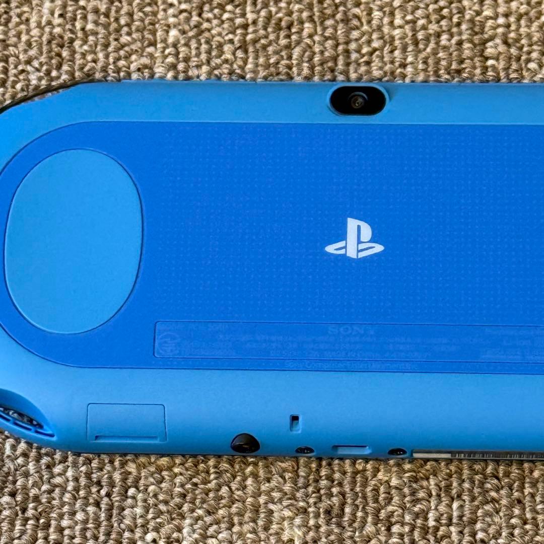 【美品】PSVITA PCH-2000 ブルー/ブラック