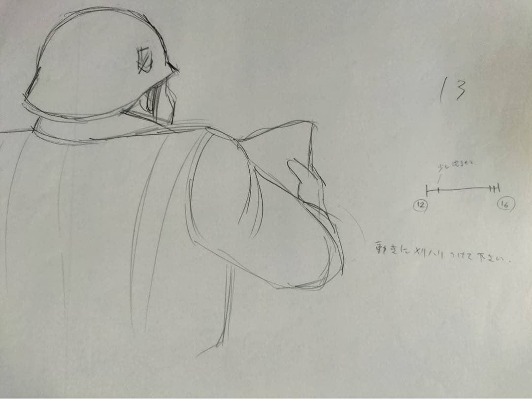 劇場版うる星やつら オンリーユー 原画 原動画 面堂私設軍隊 ギャグシーン