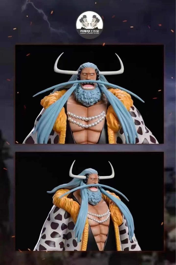 ワンピース アバロ・ピサロ ガレージキット ガレキ スタチューX①