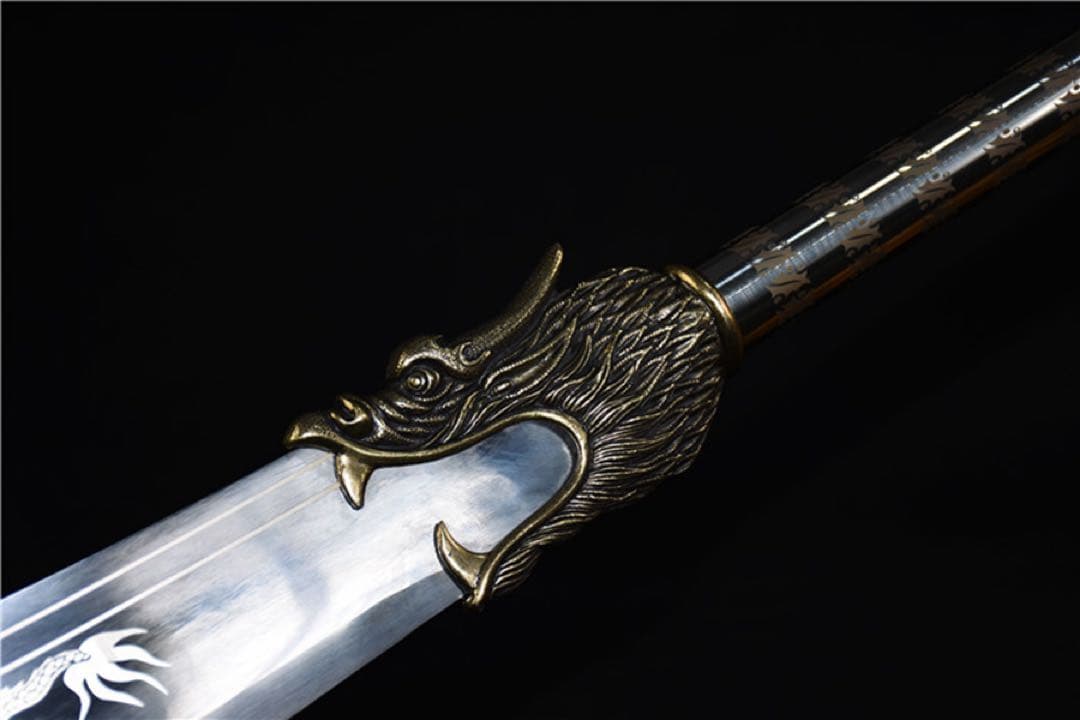 青龍偃月刀 模造刀 鑑賞用 武具 舞踊刀 古兵器