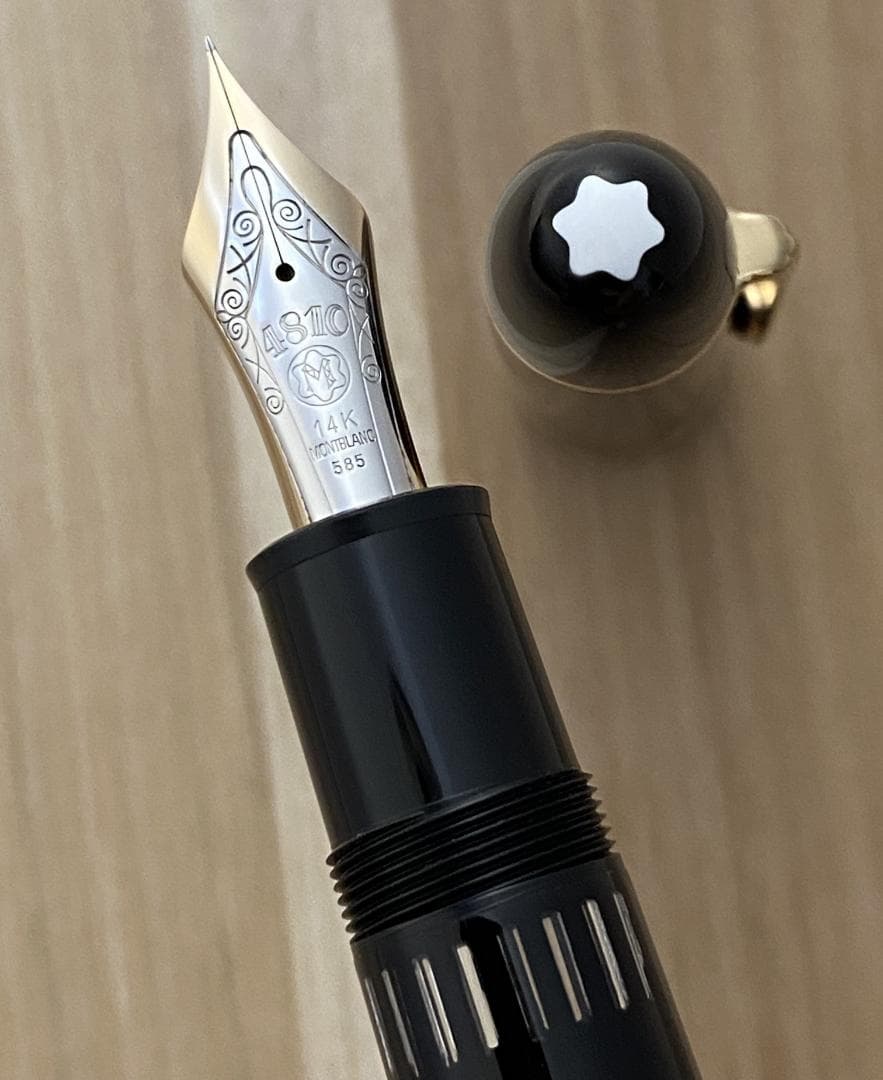 超美品 レア モンブラン 149 14K (EF) 極細字 エボナイト 万年筆