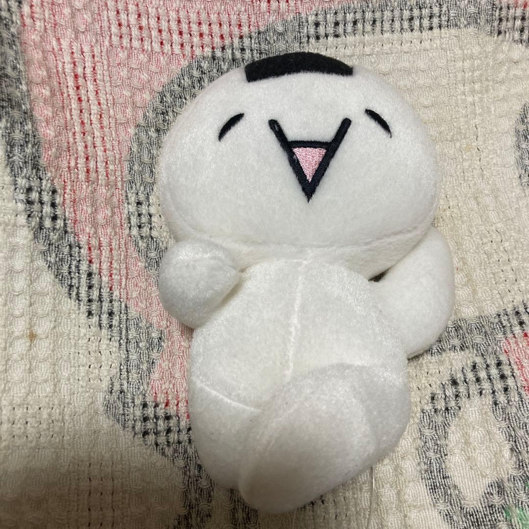 2ちゃんねる　 モナー　おにぎりワッショイ！！　ぬいぐるみ　紙タグ付　中古品