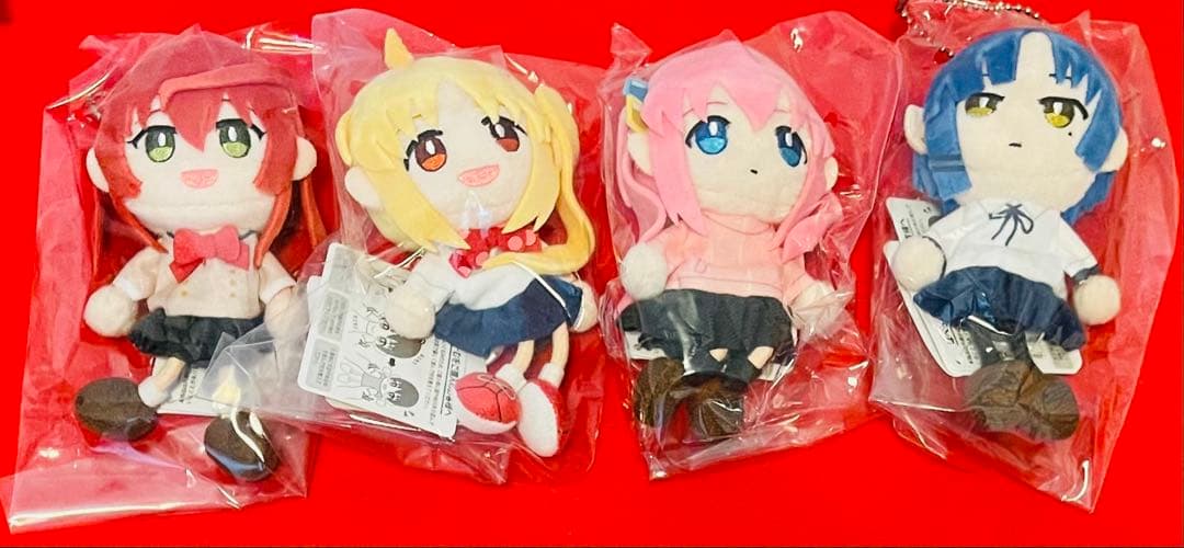 【新品未使用】ぼっち・ざ・ろっく! ぱぺっとちゃーむ 4種コンプリート　４個