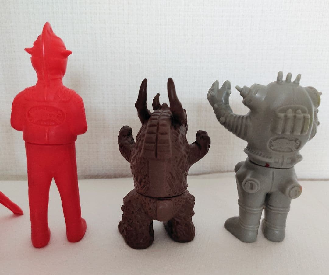 【激レア】ウルトラセブン ソフビフィギュア ミニ怪獣シリーズ ブルマァク 当時物