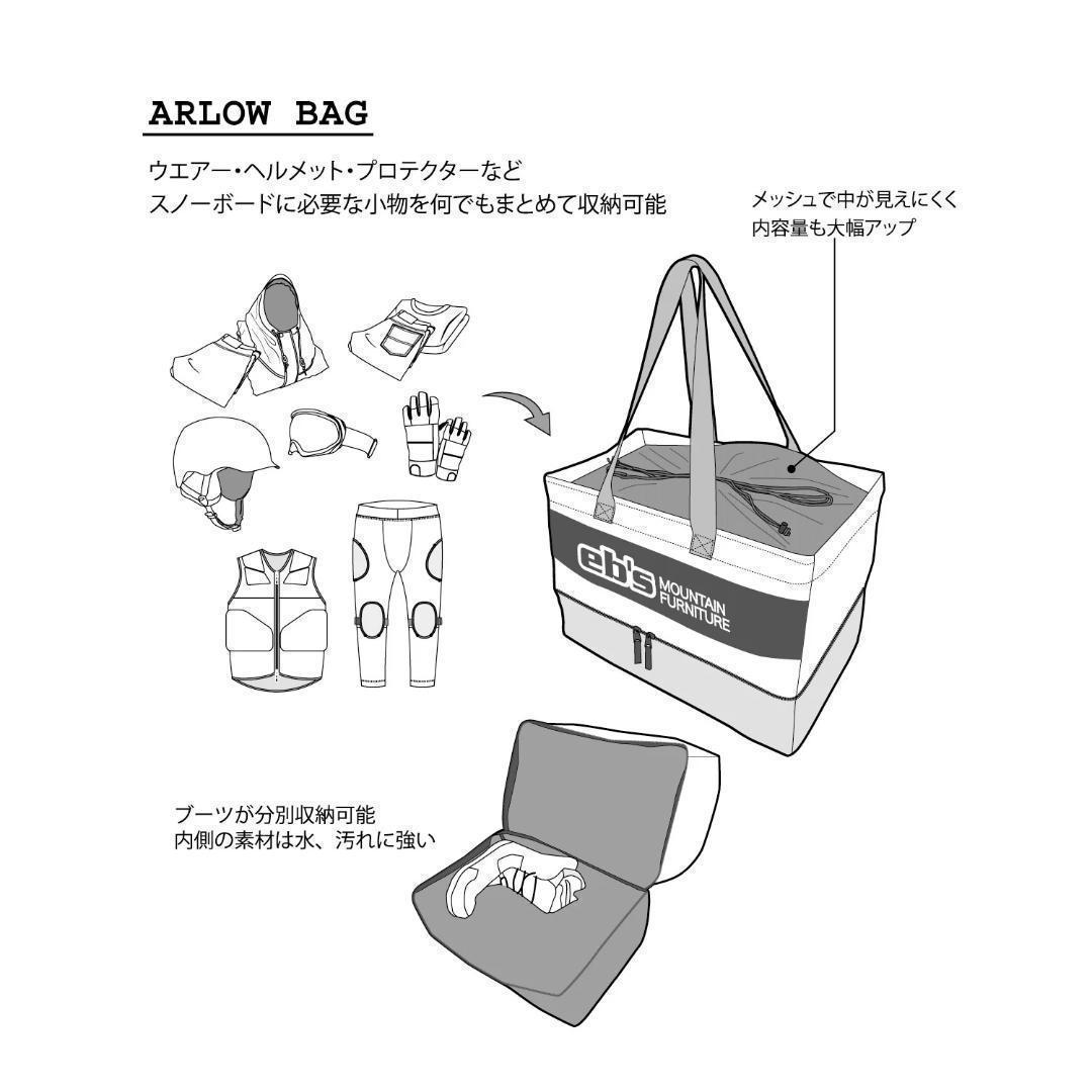 新品　スノーボード　バッグ　スノボ　コンテナバッグ　ブーツケース　鞄　カバン