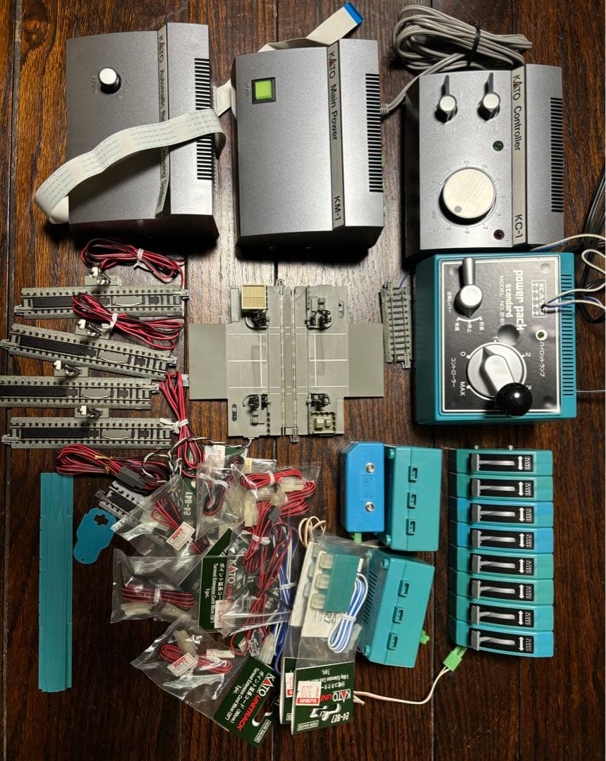 KATO Nゲージ レール、コントローラセット