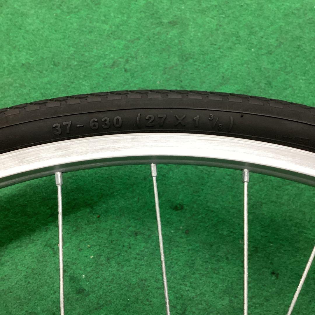 アルミリム　後輪 27x1-3/8 タイヤ付 内装3段 27インチ