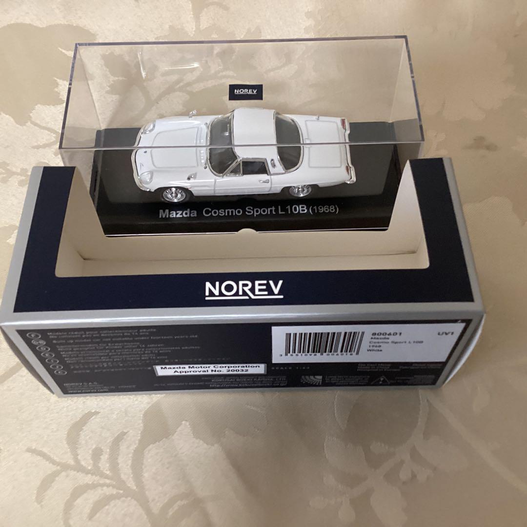レア　NOREVマツダ　コスモスポーツ L 10B 1968年 ホワイト