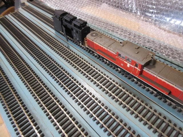 除雪列車２両セット（キ100・DD51) HOゲージ (金属＆プラ製）