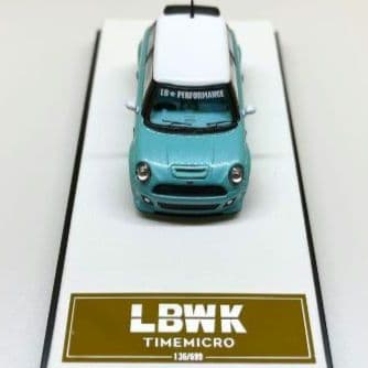 リバティーウォーク　1/64三菱ふそうトラック LBWK、ミニクーパーLBWK