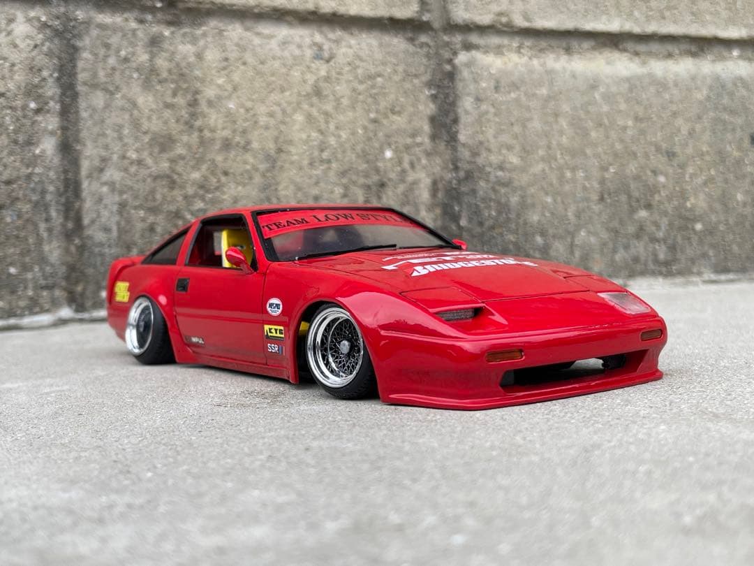 フジミ Z31 フェアレディZ 300ZR 福岡仕様 製作予定 グラチャン LB