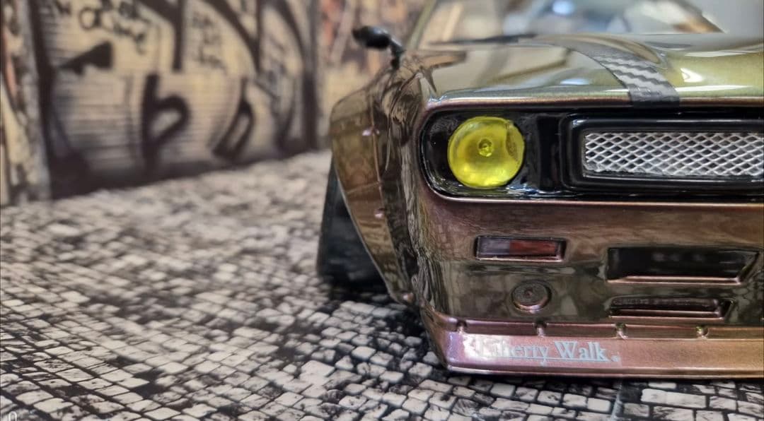 新品 無塗装 SILVIA S14 BOSS APLASTICS ラジドリボディ