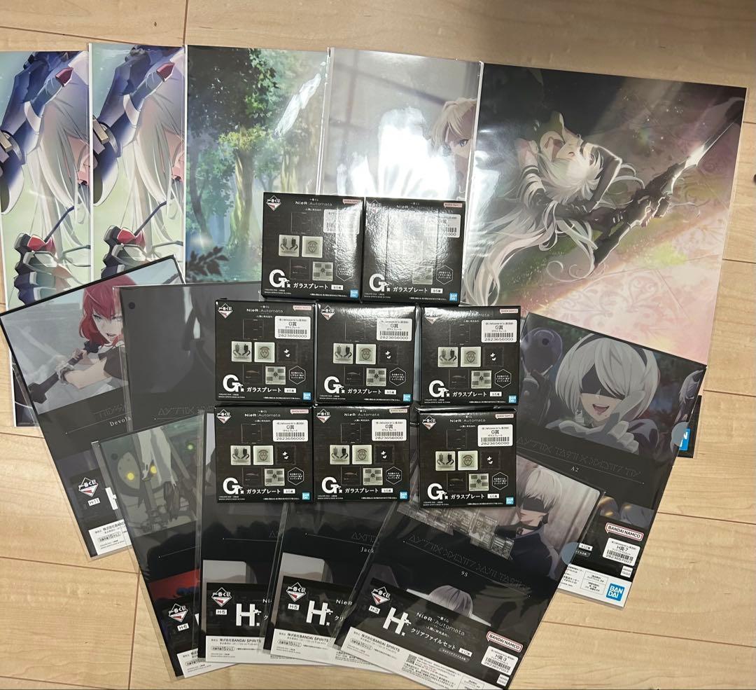 NieR:Automata Ver1.1a -人類に栄光あれ- 一番くじ　まとめ