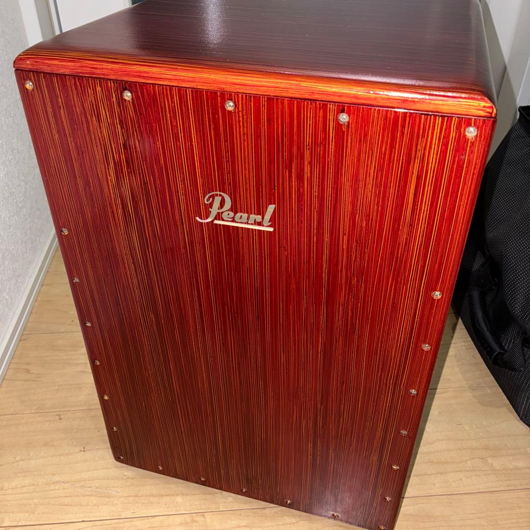美品　いい音！　Pearl カホン　純正カホンケース付き