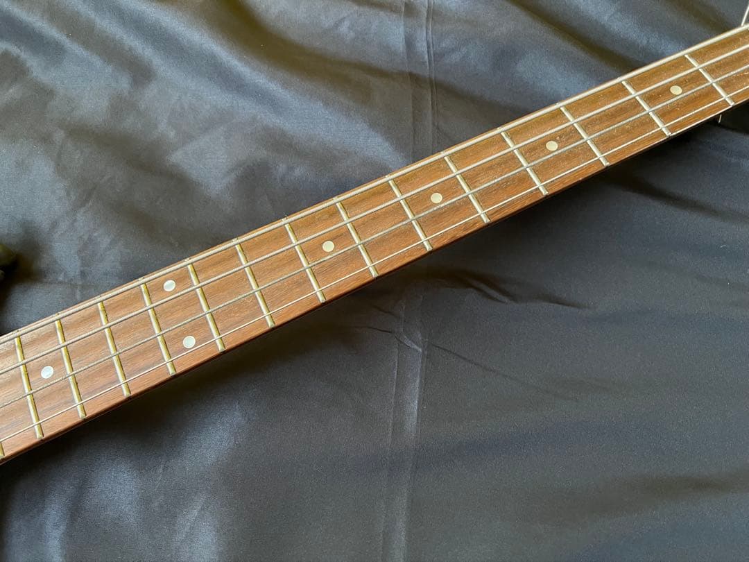Aria Pro II CSB タイプメタリカエレキベース完動品　ケース付美品