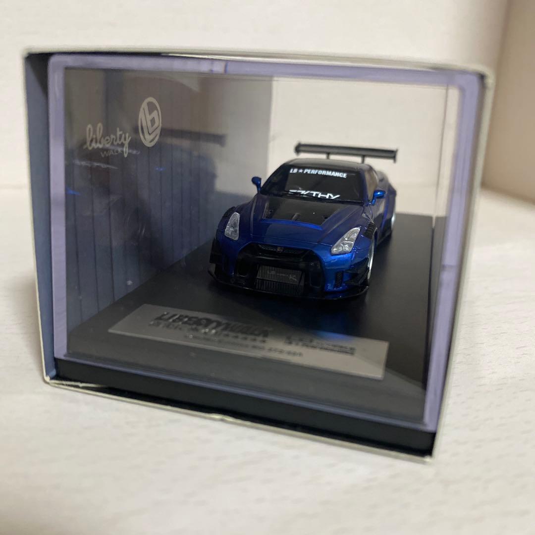 ミニカー 1/64 LBWK GT-R R35