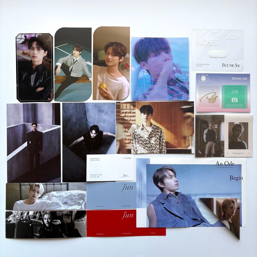 seventeen 缶バッジ　ミンハオ　ジュン　ウォヌ　ウジ　ホシ　anan