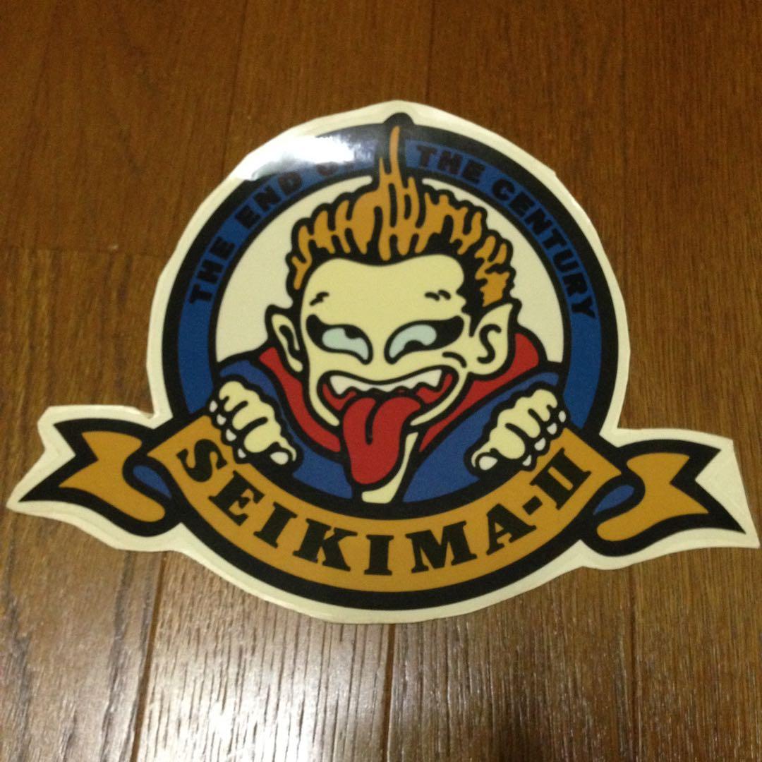 未使用　聖飢魔II デーモン閣下　デーモン小暮　ステッカー