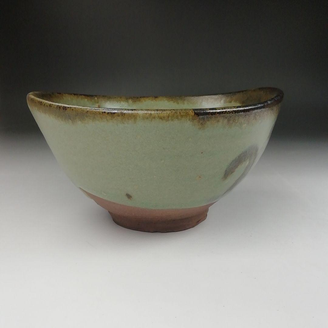 Ｔ５１７　茶碗　『絵唐津』『松古窯　佐久間勝山』　共箱　抹茶碗　茶道具