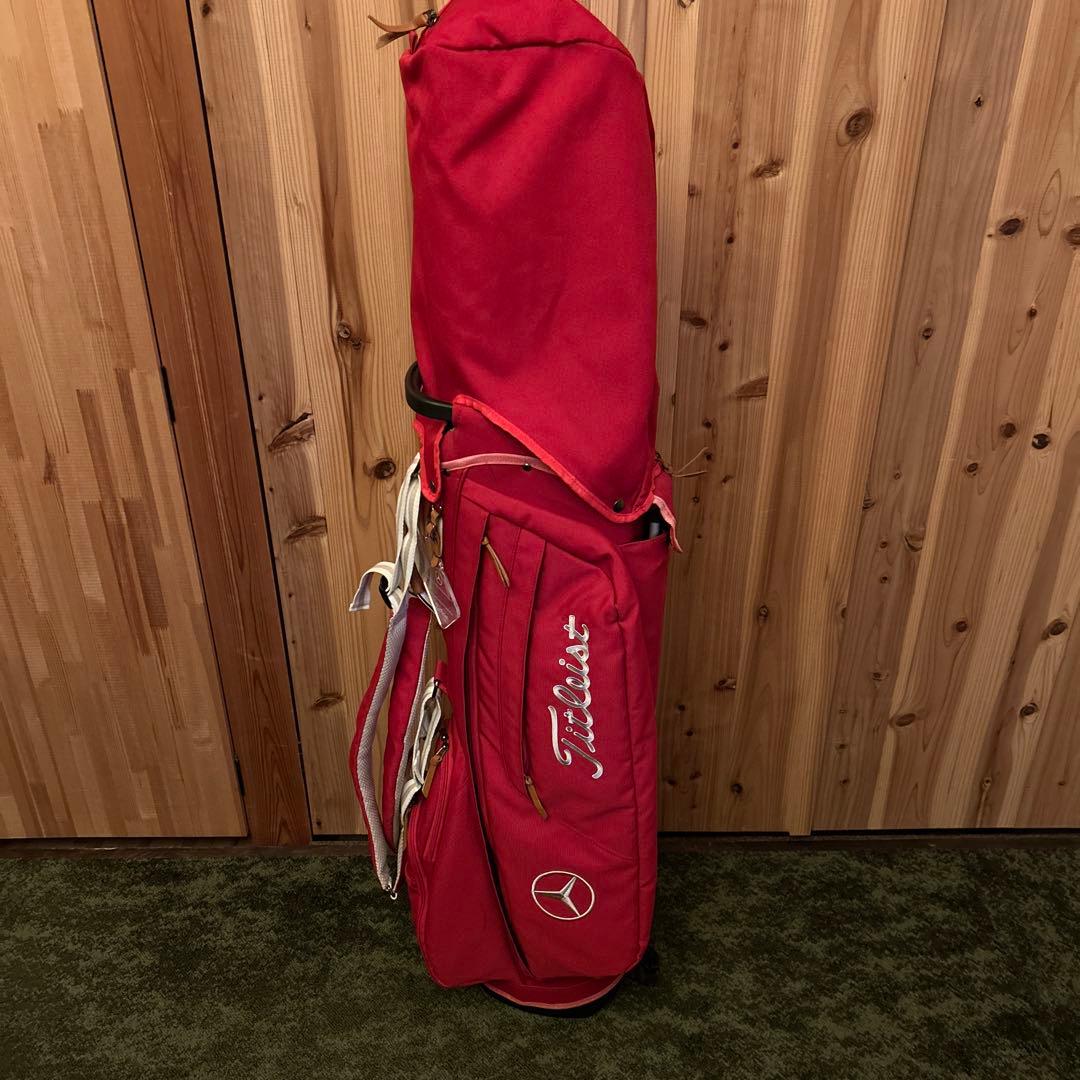 Titleist キャディバッグ 赤 Mercedes-Benz