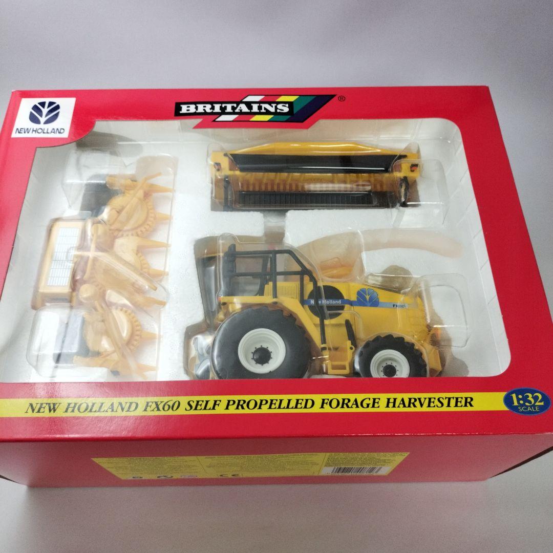 未開封　BRITAINS　ニューホランドFX60自走式ハーベスター 1/32