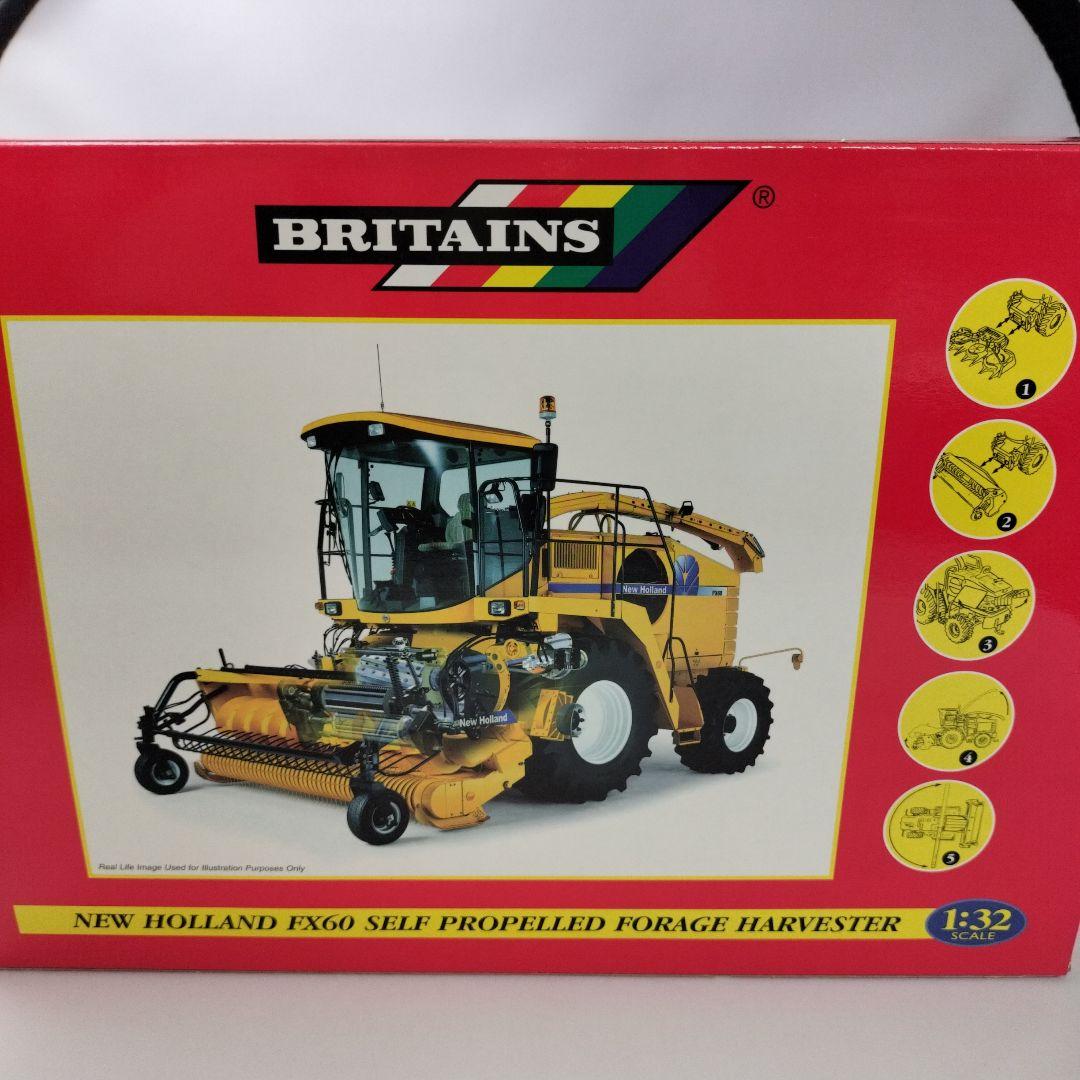 未開封　BRITAINS　ニューホランドFX60自走式ハーベスター 1/32