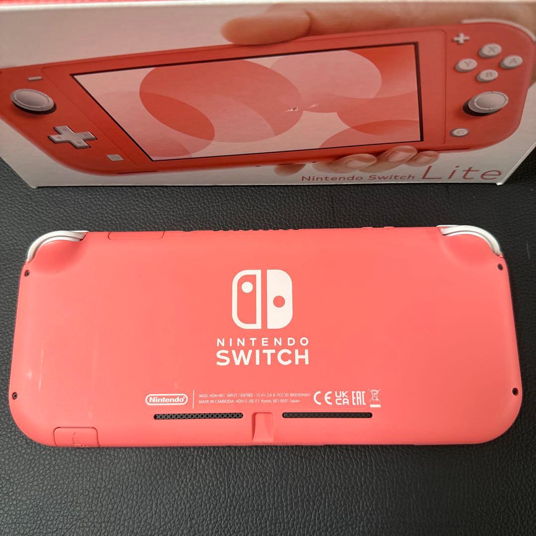 Nintendo Switch Lite ピンク 2024年製 付属品全てあり
